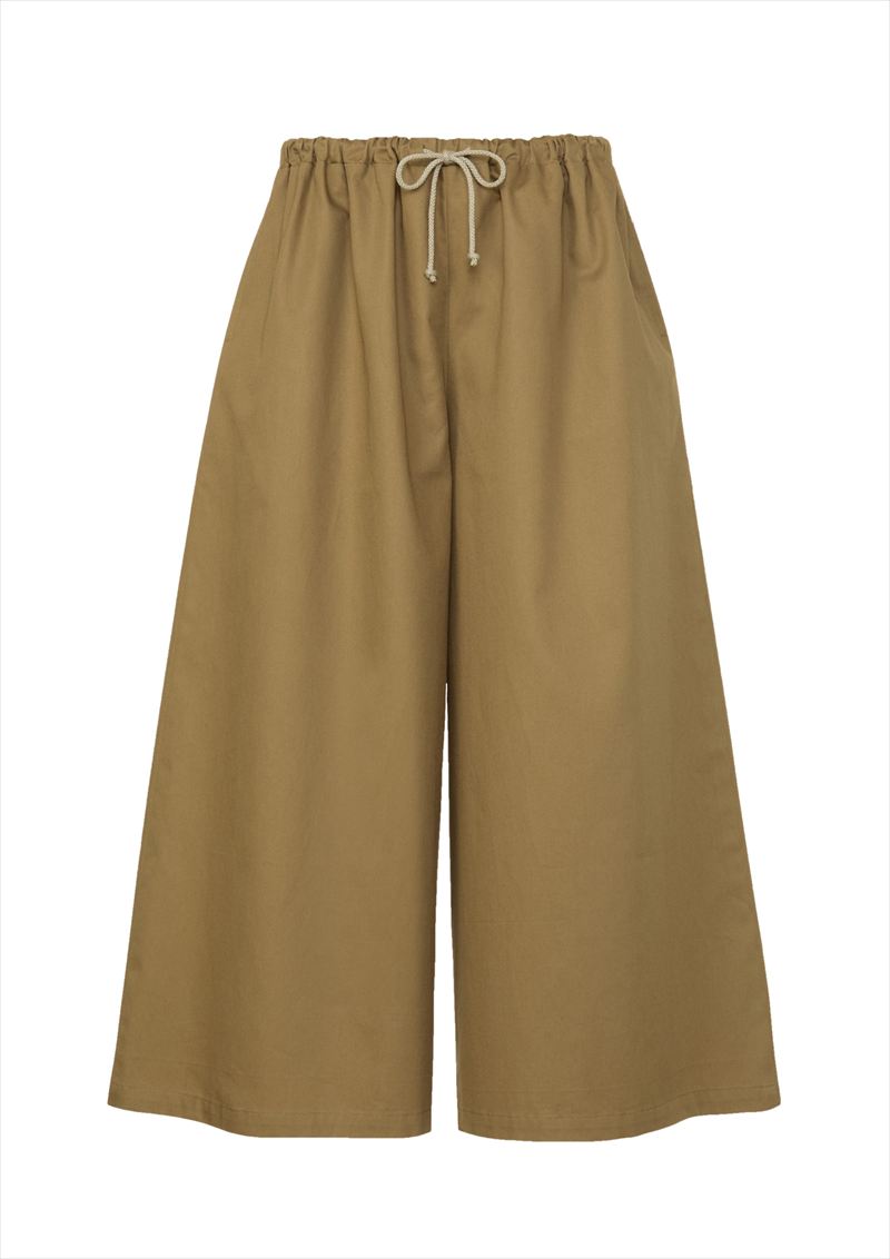 ウエストゴムのギャザーパンツ(6542)"/