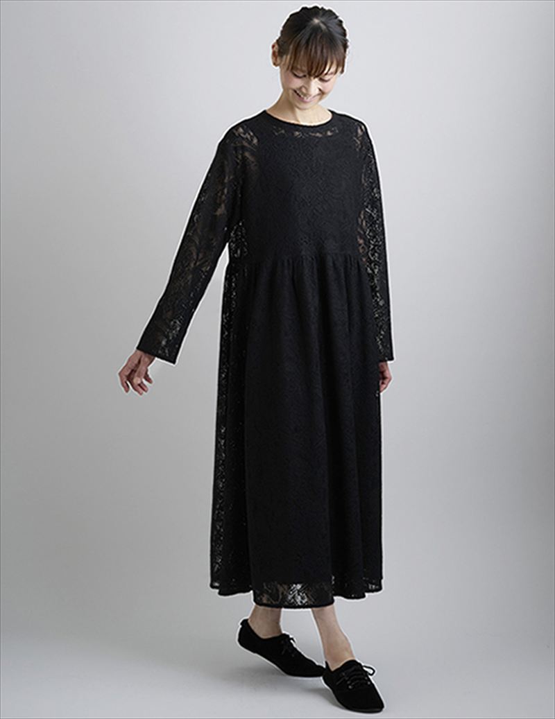 ジャストウエストギャザードレス(M230)"/